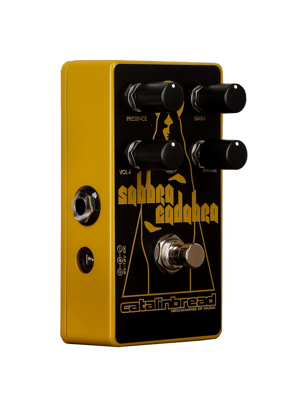 Catalinbread Sabbra Cadabra 10th Anniversary Overdrive Pedal - Yellow - Open Box