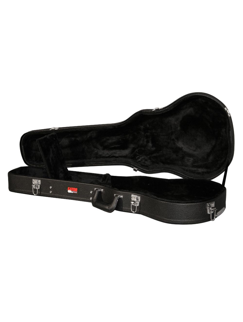 Gator Cases GWE-LPS-BLK Wood Case for Single-Cutaway LP Style Guitars - Open Box