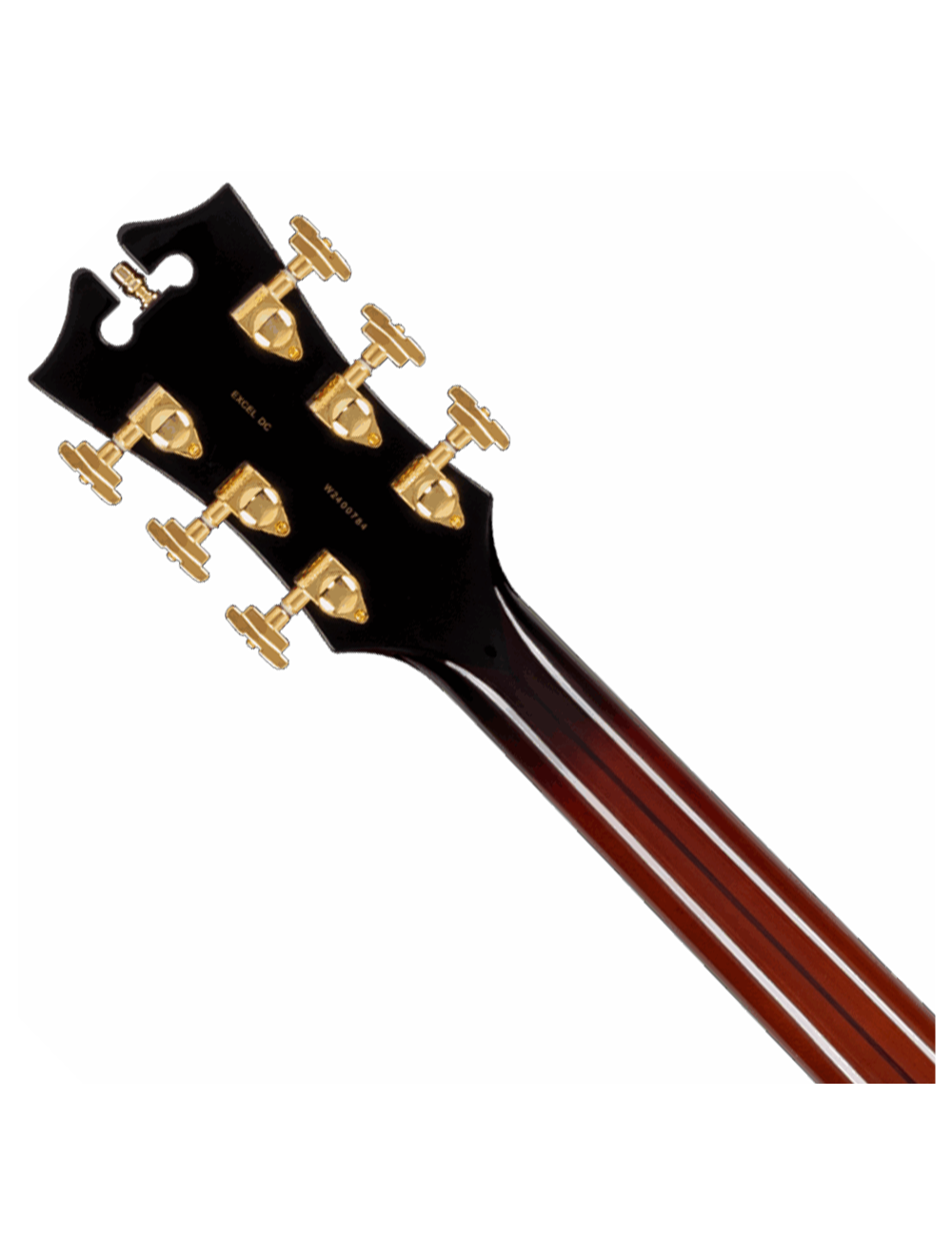 D'Angelico Excel DC Double Cutaway Semi-Hollow Guitar - Amaretto Burst