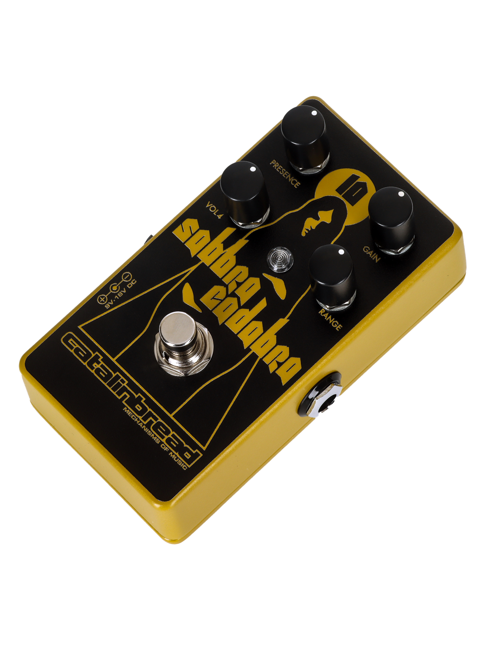 Catalinbread Sabbra Cadabra 10th Anniversary Overdrive Pedal - Yellow - Open Box