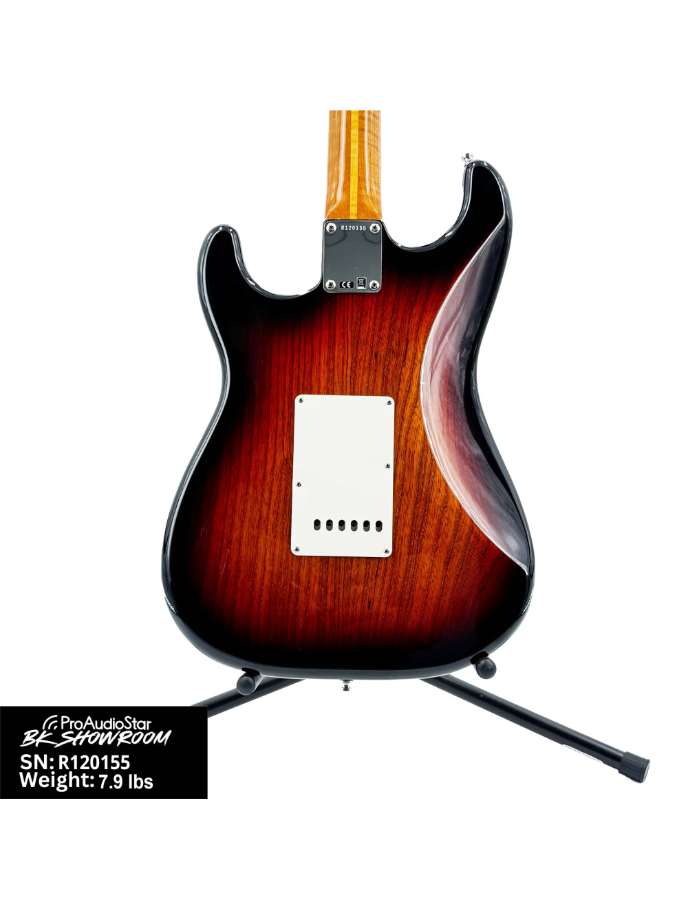 Used Fender Custom Shop Stratocaster - 3-tone Sunburst w/OHSC