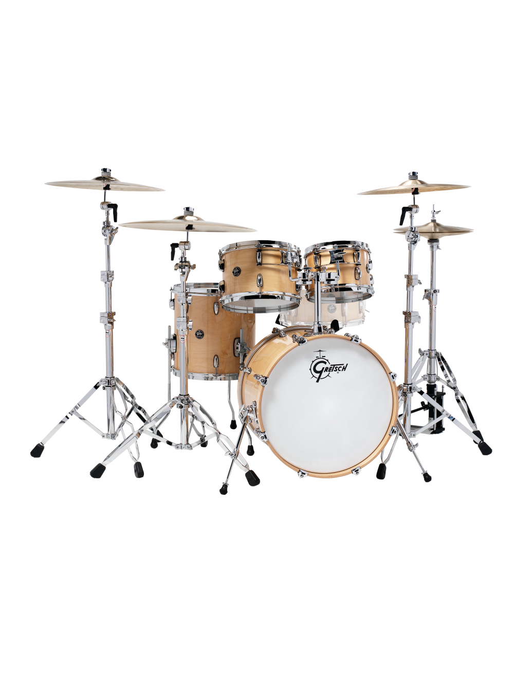 Gretsch Renown 4-Piece Shell Pack w/20" Kick - Gloss Natural - Open Box