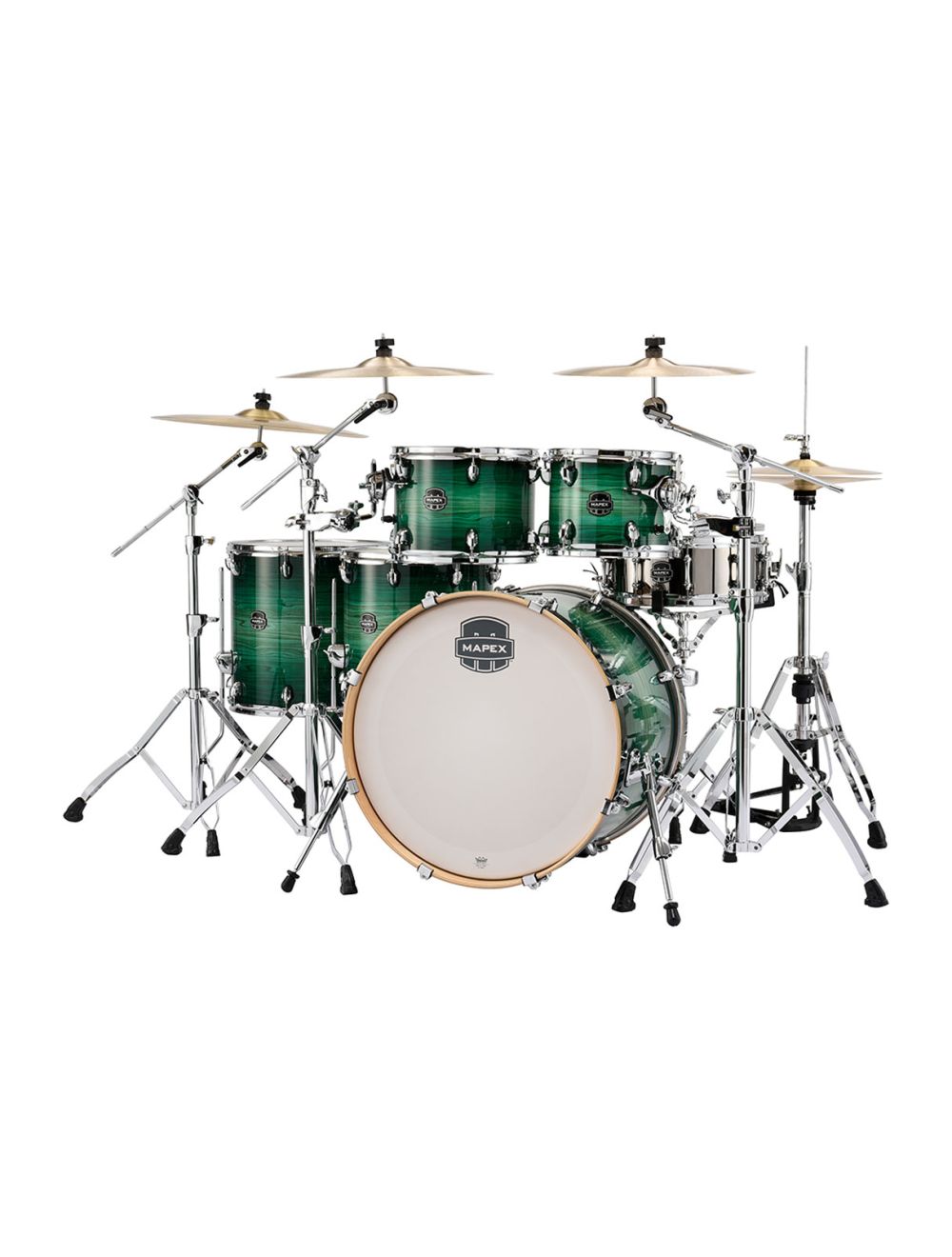 Mapex Armory Series Studioease Shell Pack - Emerald Burst
