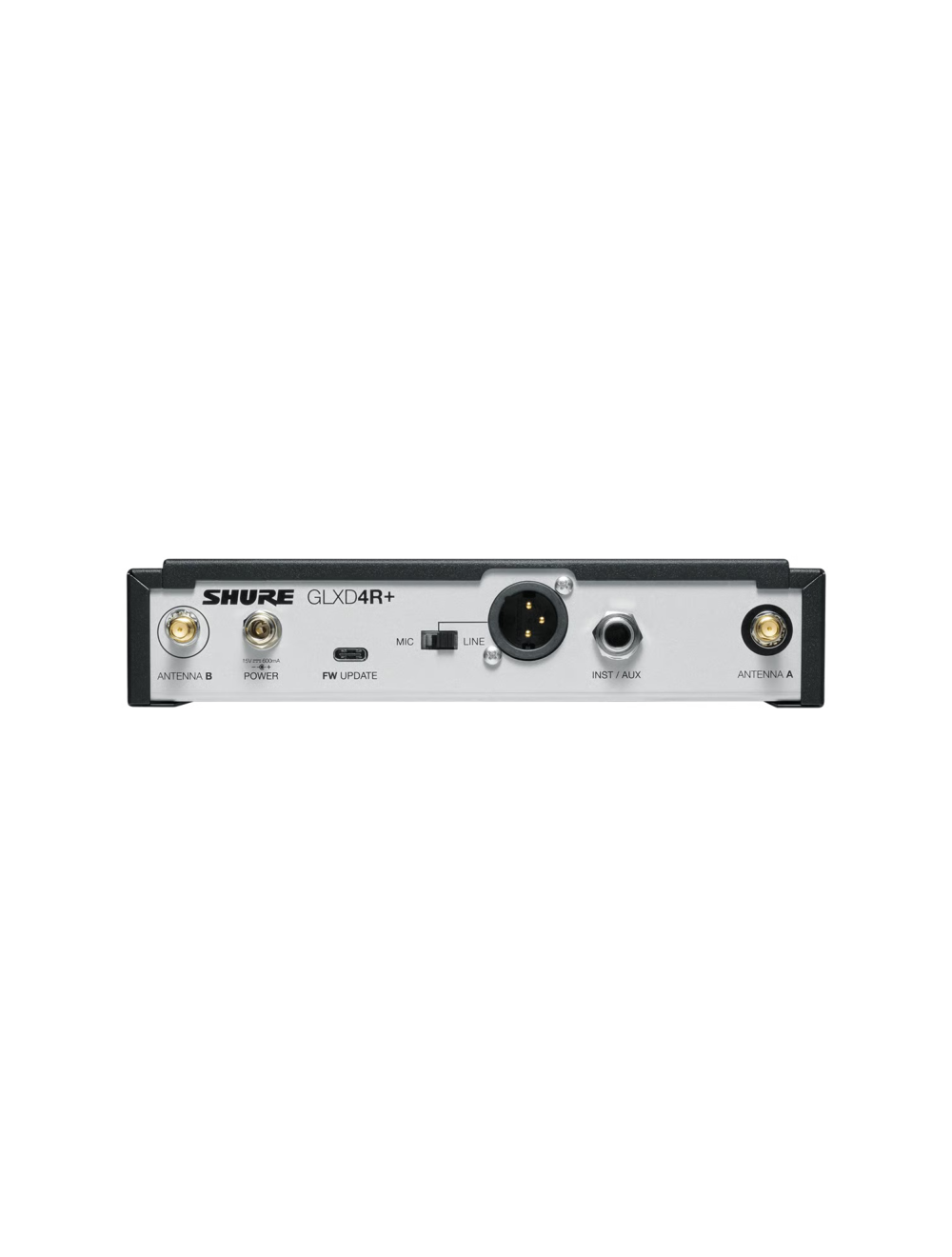 Shure GLXD14R+ Digital Wireless Rack System w/MX153 Headset Microphone - Z3