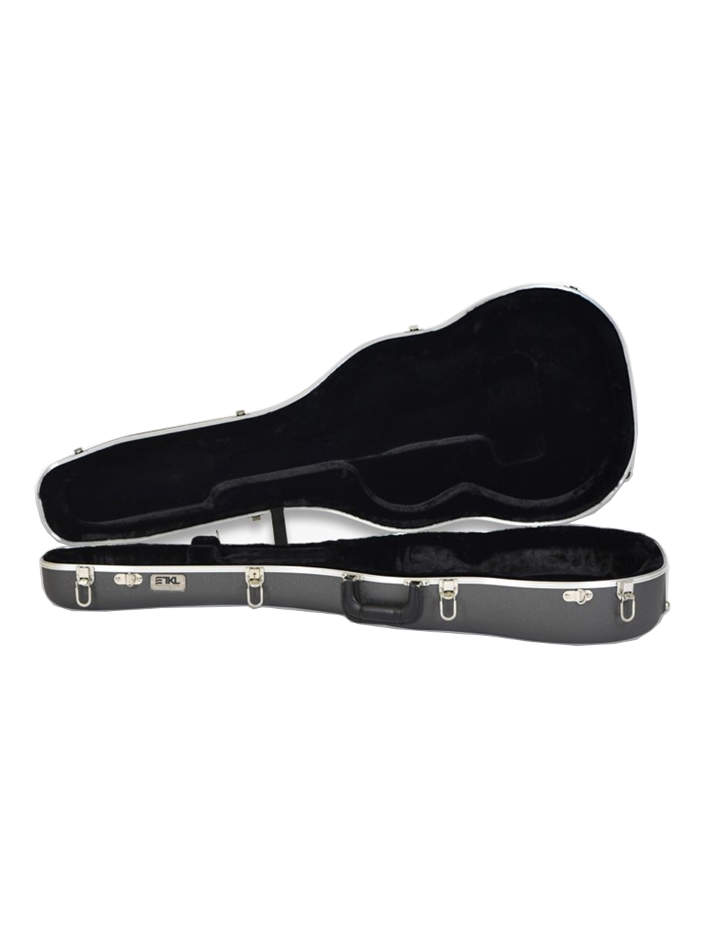 TKL Concept 3.1 OM / 000 Acoustic Guitar Case - Titanium w/ D-Rings - Open Box