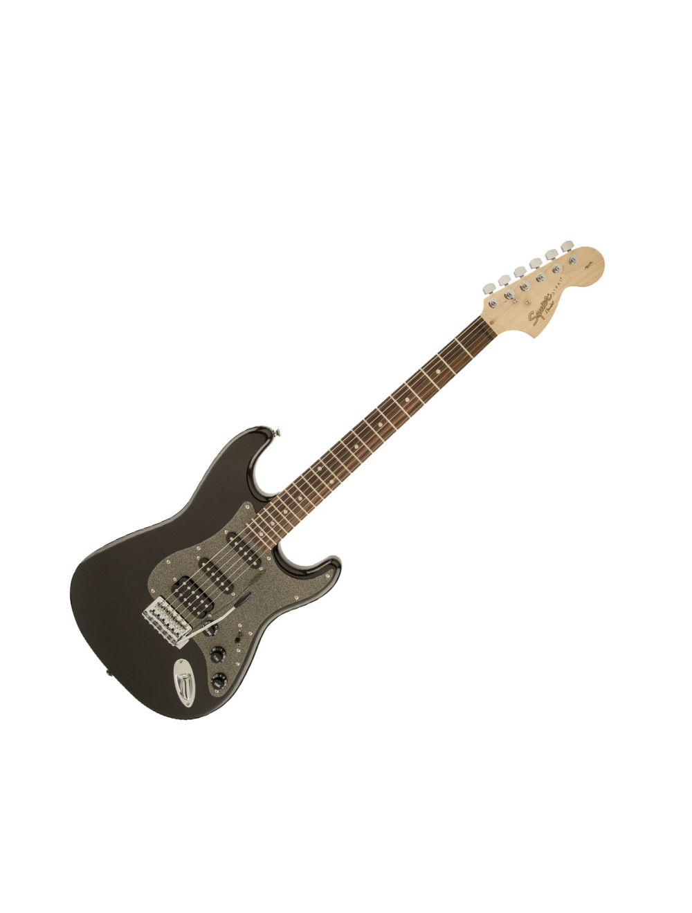 Squier affinity stratocaster hss montego sales black