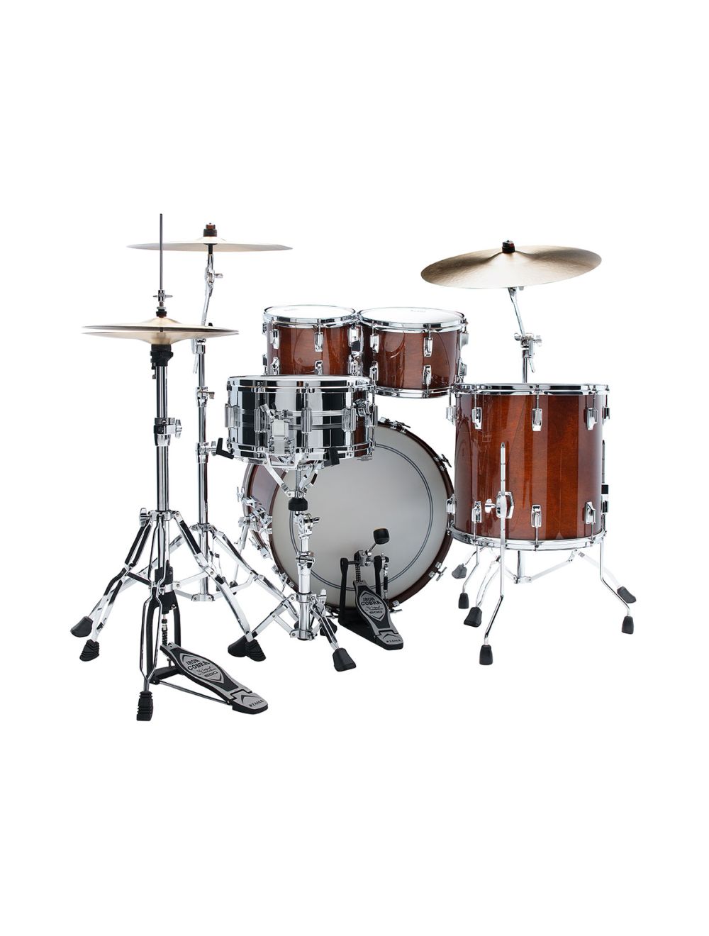 Tama 50th Limited Superstar Reissue 4-pc Shell Pack w/22" Kick - Super Mahogany