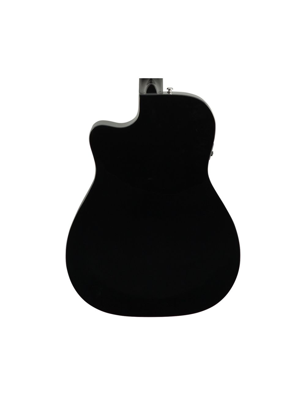 Fender CC-60SCE Concert A/E Guitar - Black w/ Walnut FB