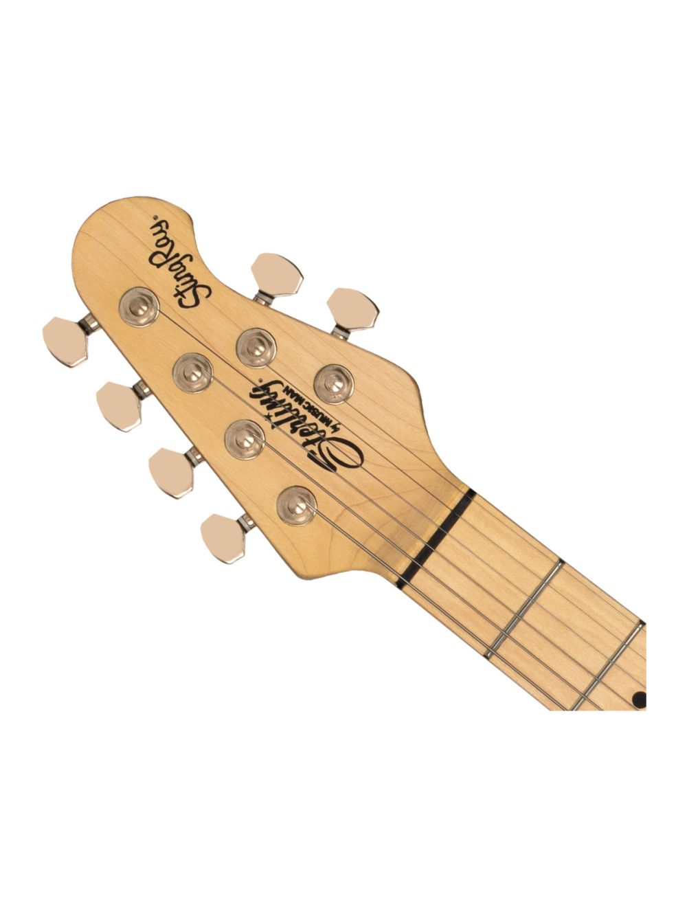 Sterling by Music Man Jared Dines Signature StingRay Guitar - Olympic White