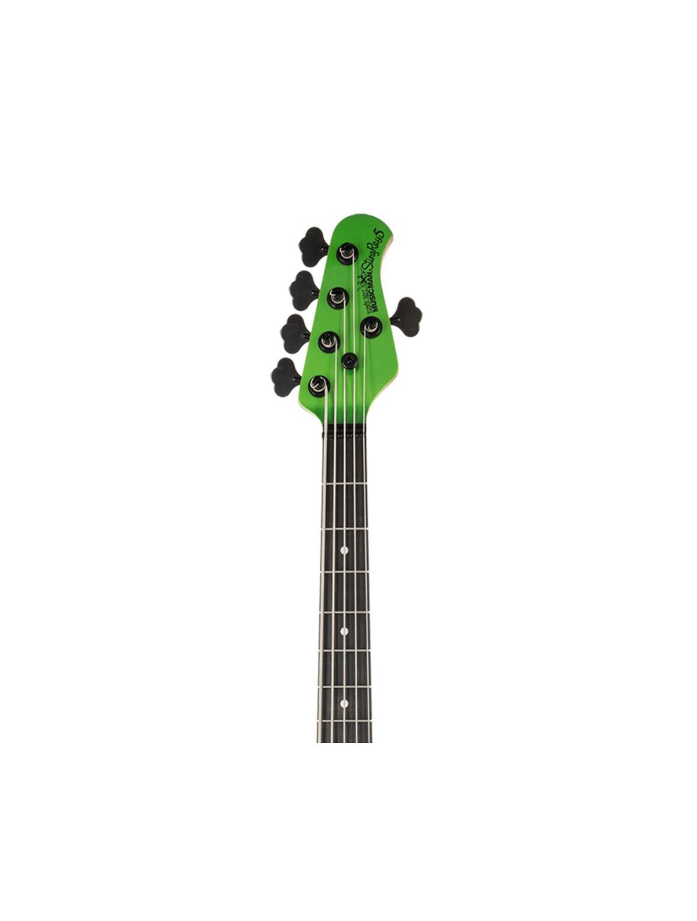 Ernie Ball Music Man StingRay Special 5 HH - Kiwi Green w/Matching Headstock