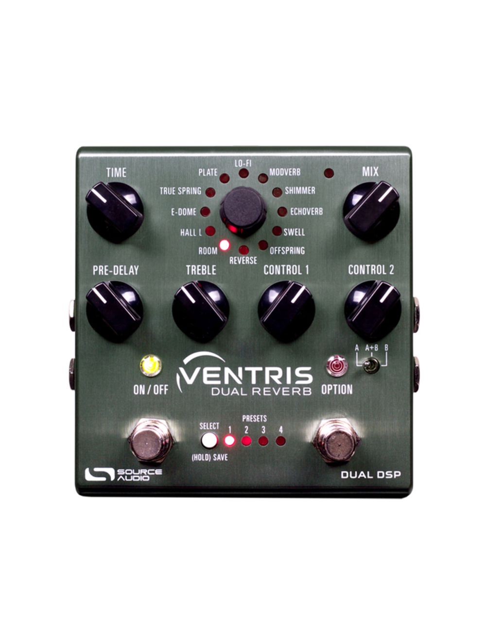Source Audio SA262 Ventris Dual Reverb Pedal - Open Box