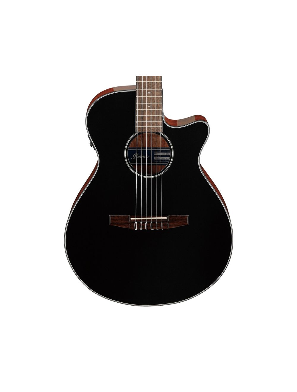Used Ibanez AEG50NBKH AEG Acoustic Guitar - Black High Gloss