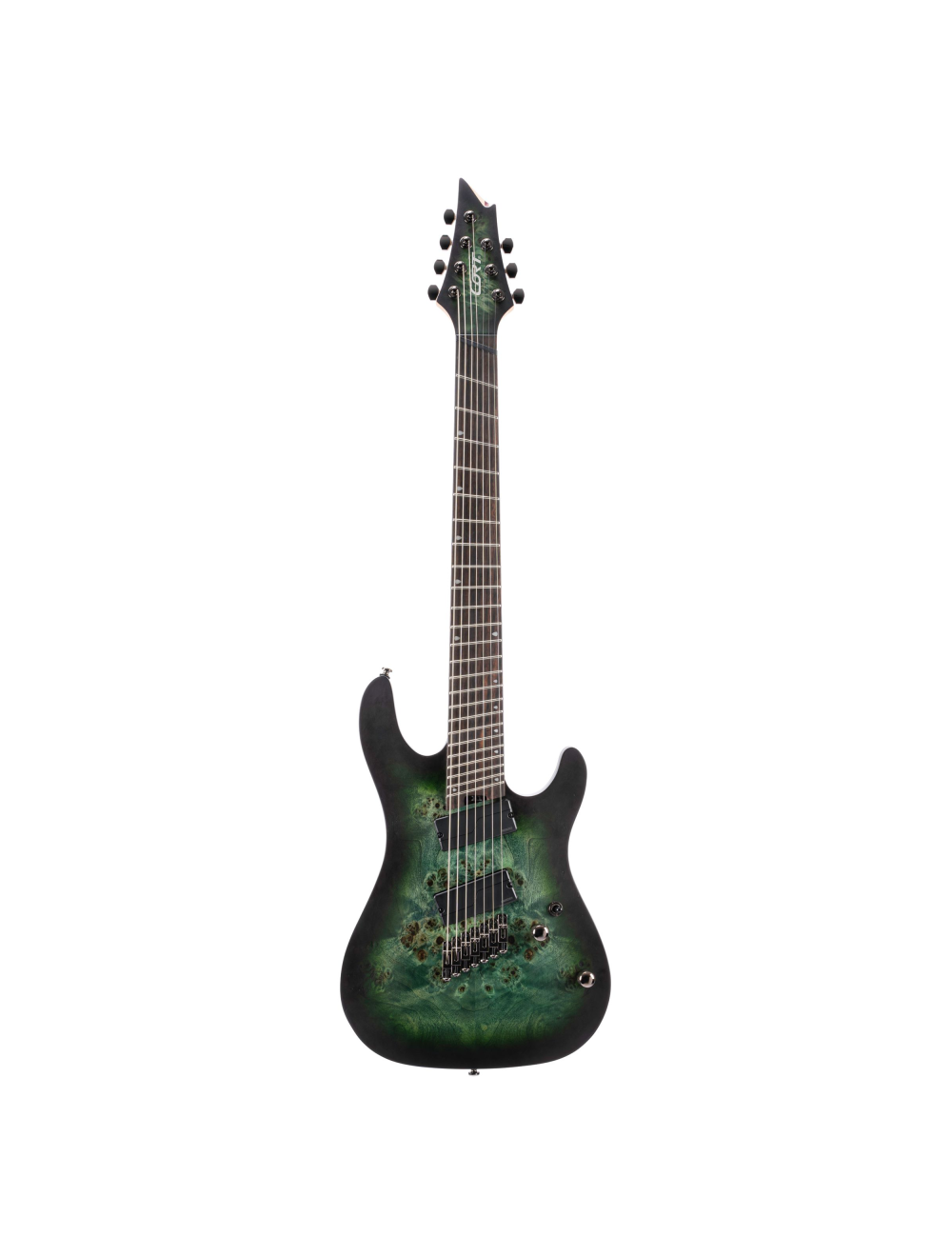 Cort KX507MS Multi-Scale 7-String Electric Guitar - Star Dust Green