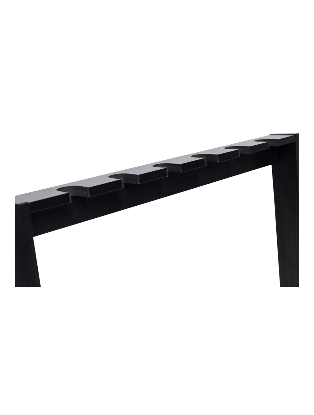 Gator Frameworks Wooden Guitar Rack for Up to 6 Guitars - Black