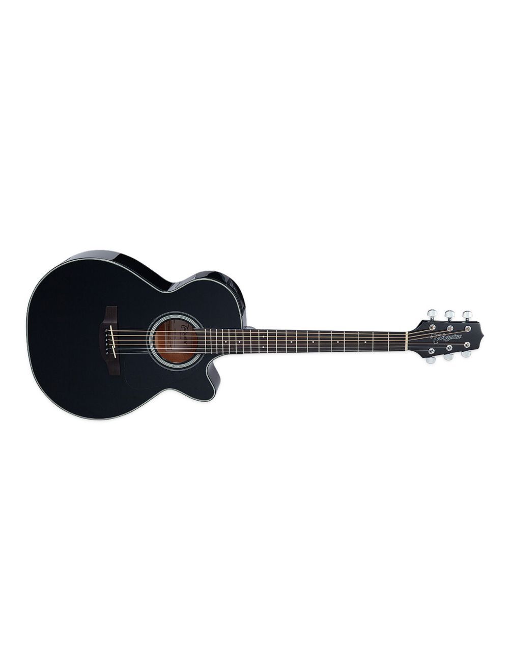 Takamine GF30CEBLK FXC Cutaway A/E Guitar - Black