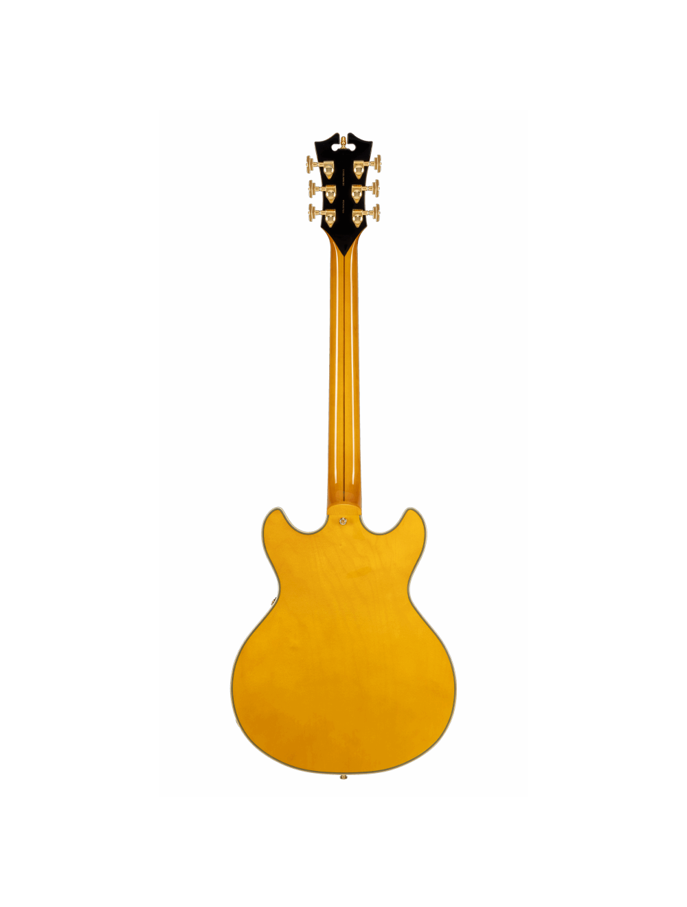 D'Angelico Excel Mini DC Double Cutaway Semi-Hollow Guitar - Amber