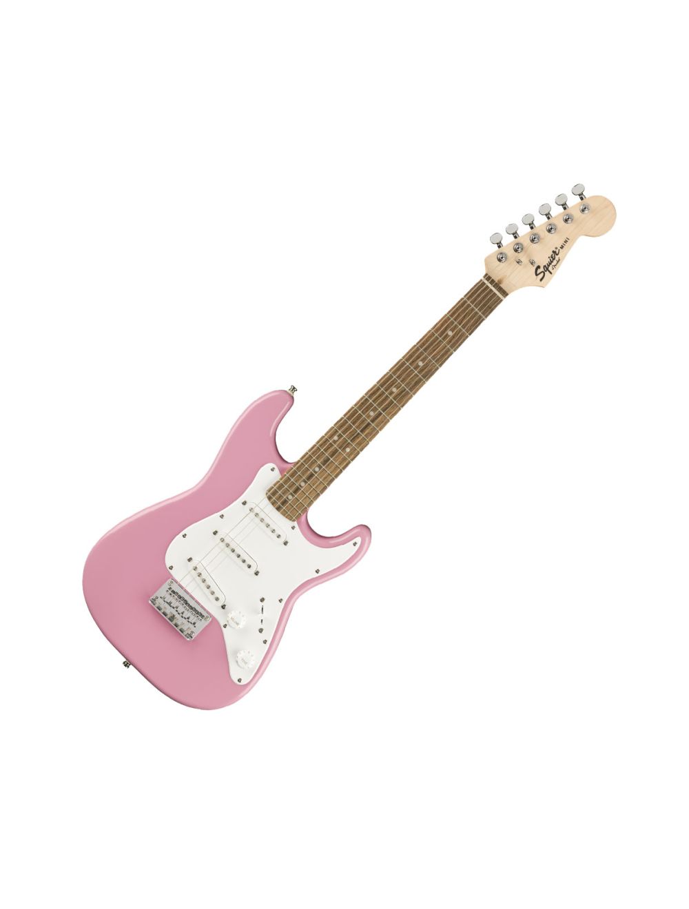 Squier Mini Strat Pink w Laurel Fingerboard