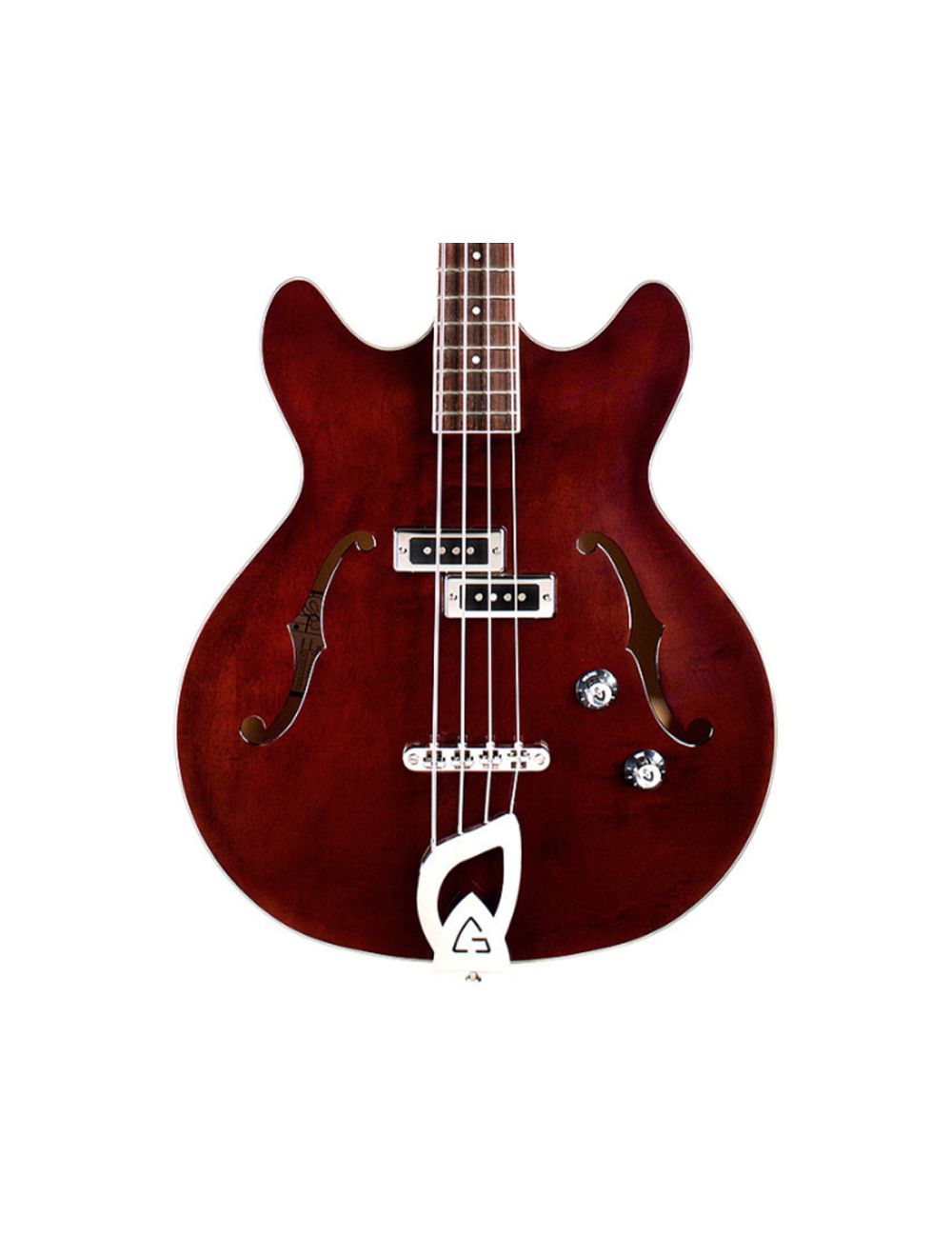 Guild Starfire I Semi-Hollow Bass Guitar - Vintage Walnut - B-Stock