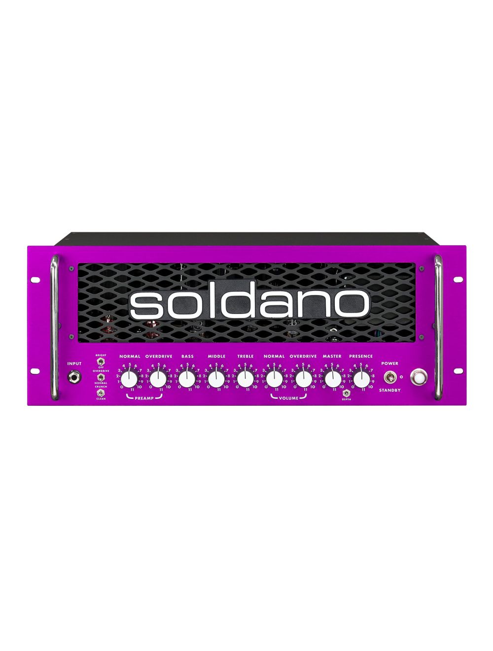 Soldano SLO-100R Super Lead Overdrive 100-Watt Rackmount Tube Head - Open Box