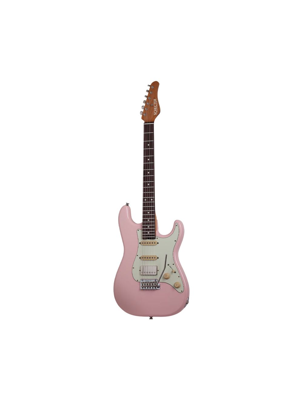 Schecter Traditional Wembley HSS Electric Guitar - Shell Pink