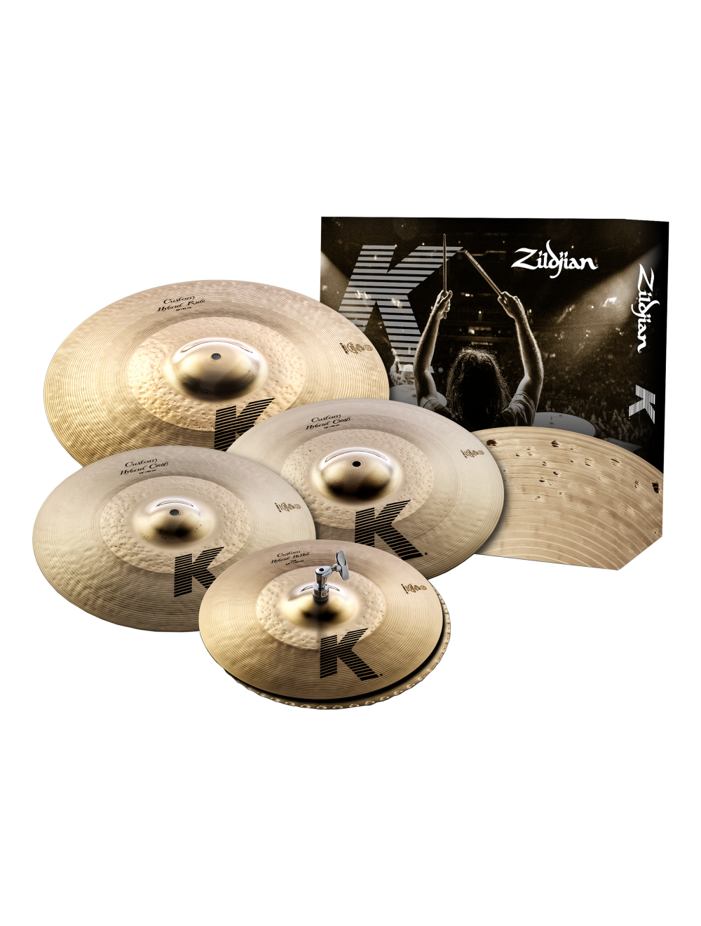 Zildjian K Custom Hybrid Cymbal Pack - Open Box