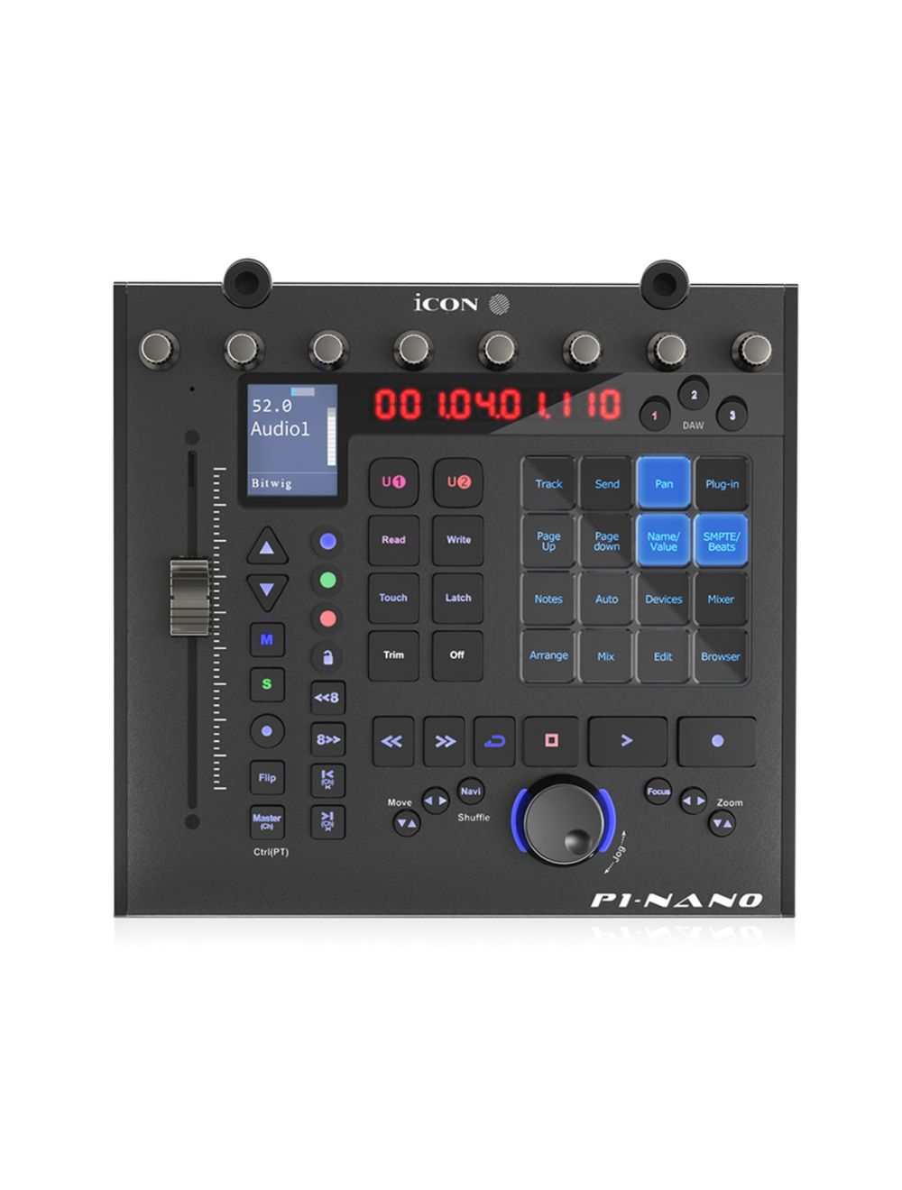 iCON Pro Audio P1-Nano Compact DAW Control Surface with Motorized Fader
