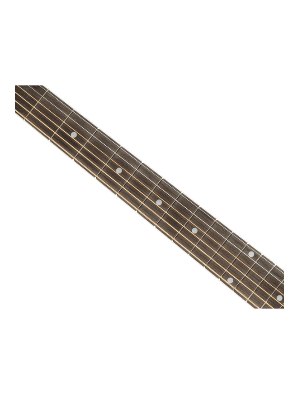 Fender FA-125CE Dreadnought A/E Guitar - Black w/ Walnut FB