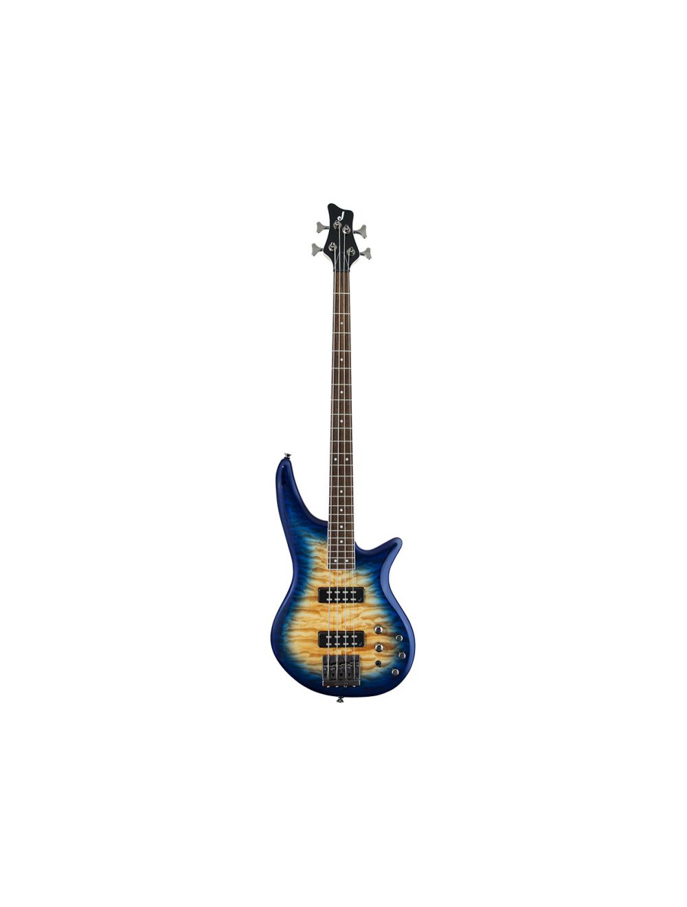 Used Jackson JS Series Spectra Bass JS3Q - Amber Blue Burst