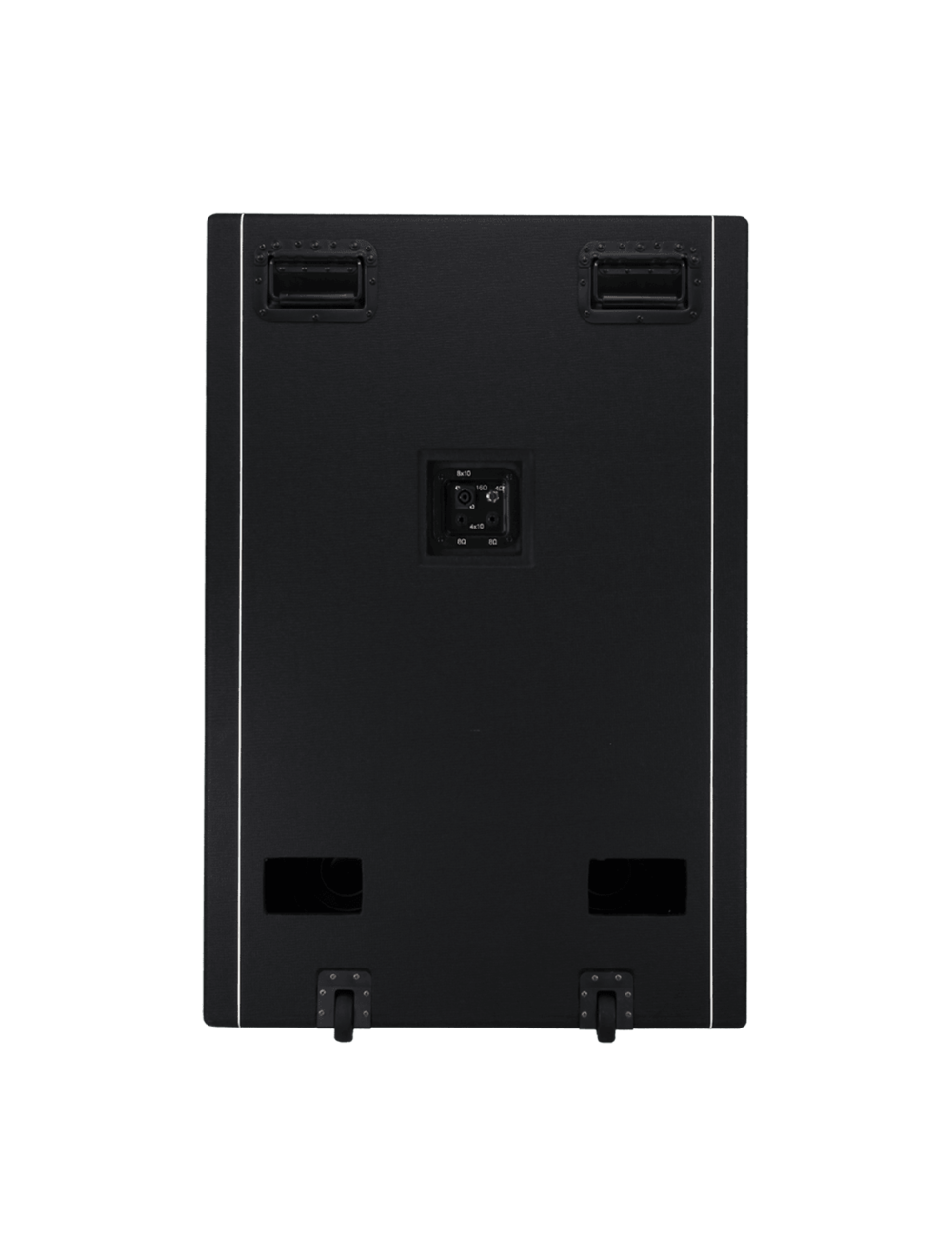 Hiwatt Custom Shop SE810F Handwired 2400W 8x10 Bass Cabinet - Black