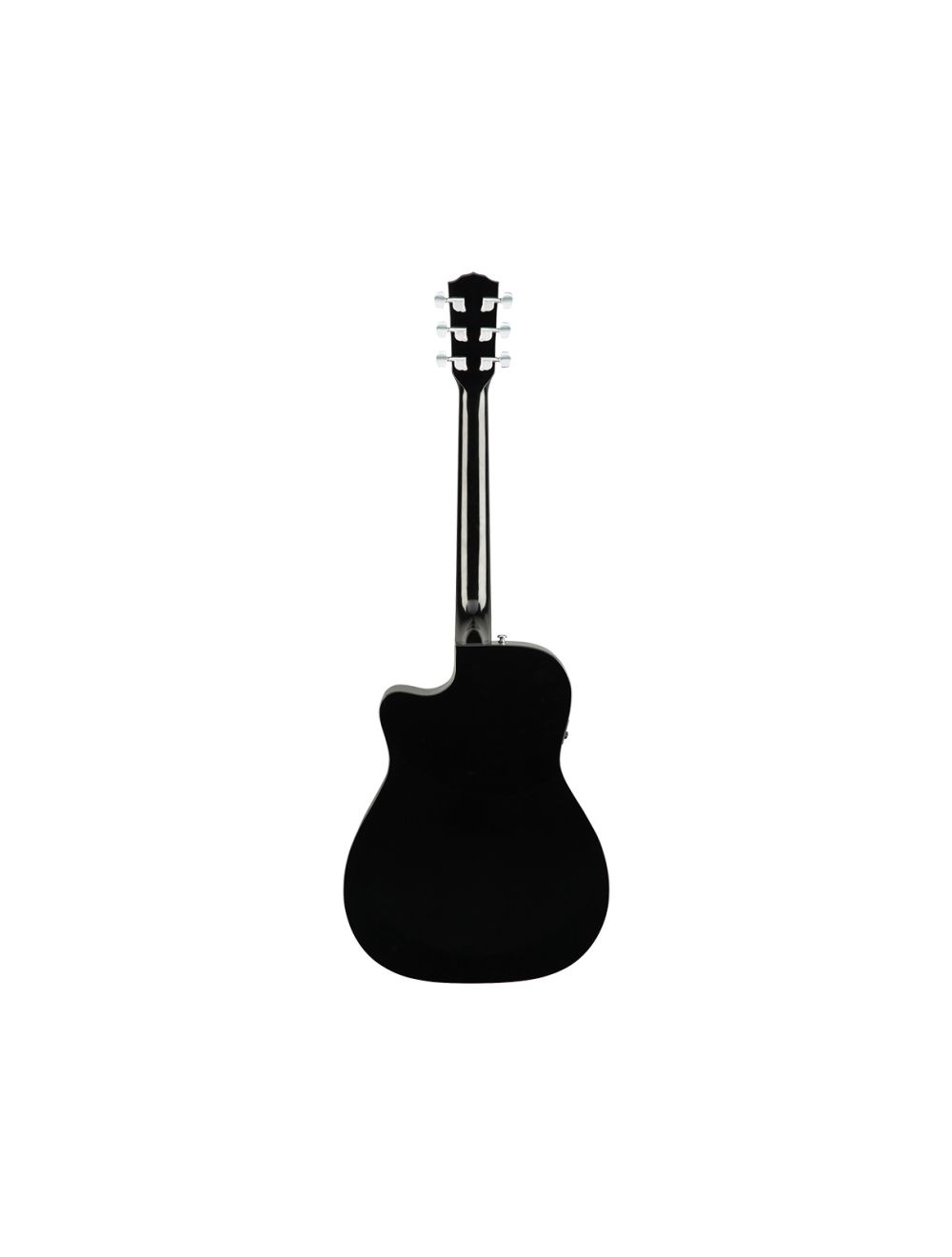 Fender CC-60SCE Concert A/E Guitar - Black w/ Walnut FB