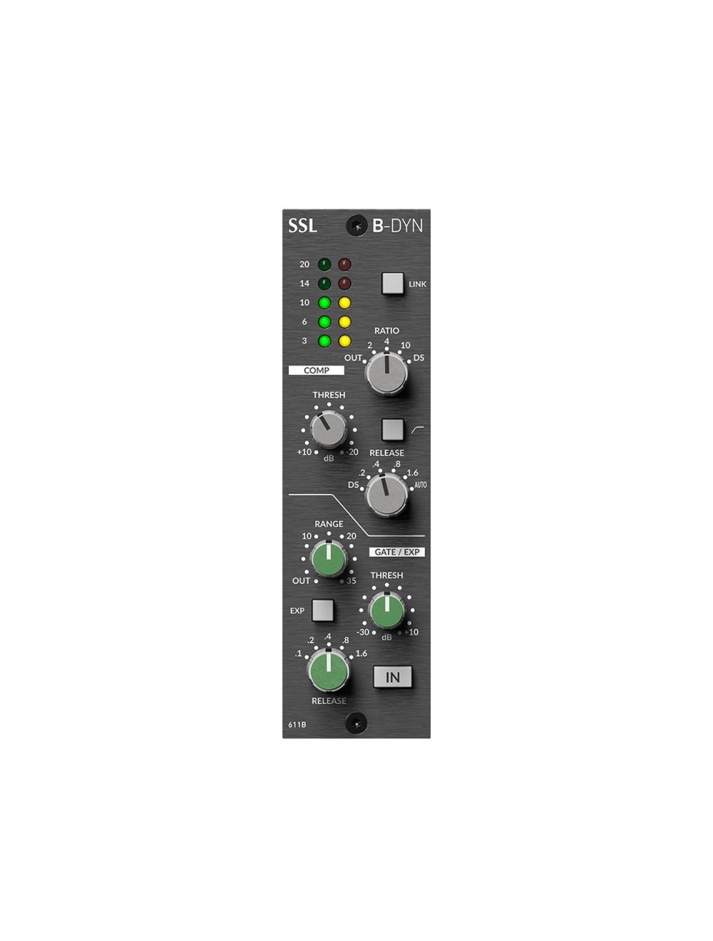 Solid State Logic B-DYN 500 Series Compressor Dynamics Module