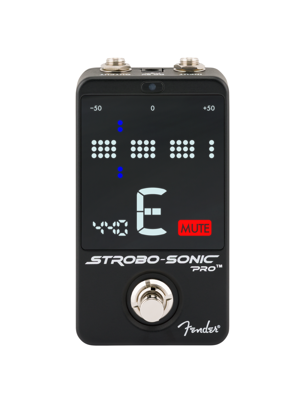 Used Fender Strobo-Sonic Pro Tuner Pedal - Black