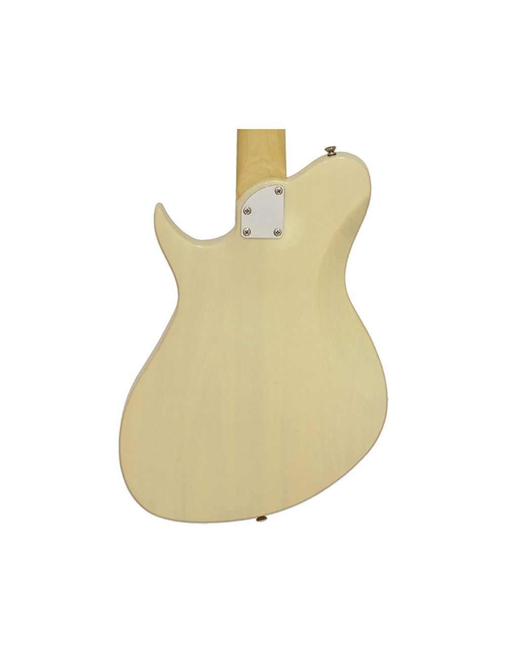 Aria Pro II J-B Jet Series Bass Guitar - See Thru Vintage White