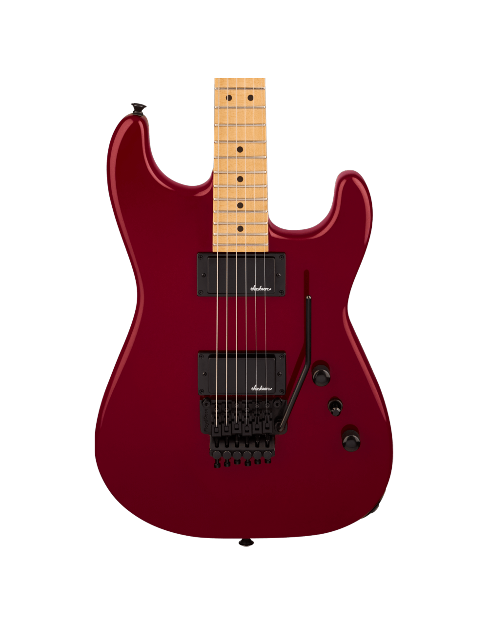 Used Jackson Pro Origins 1985 San-Dimas SD1 HH MPL Guitar - Candy Apple Red