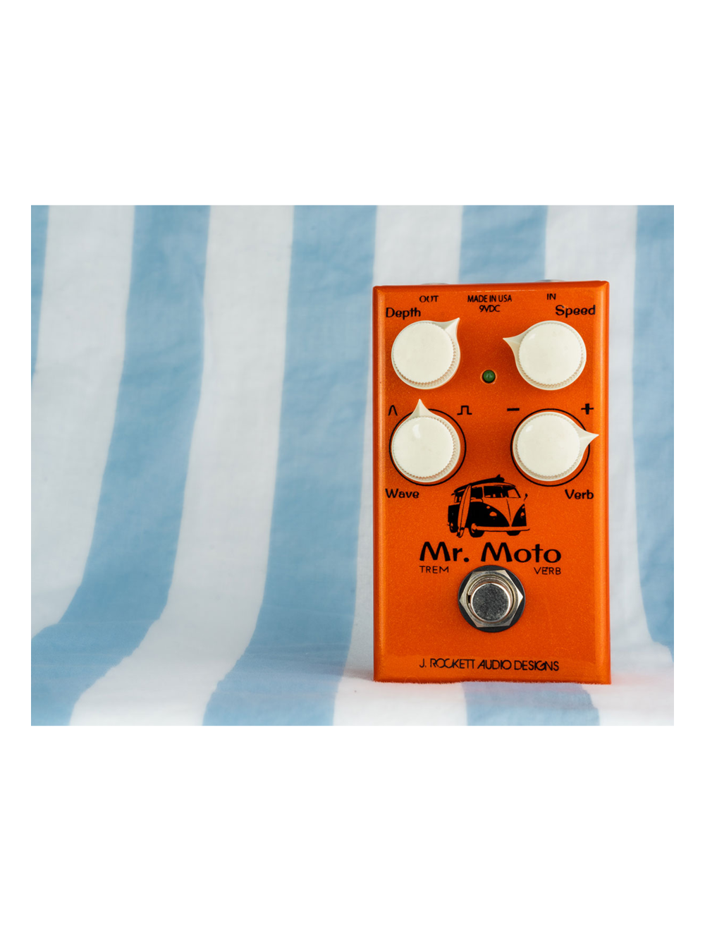 J. Rockett Audio Designs Mr Moto Tremolo/Reverb Pedal - Open Box