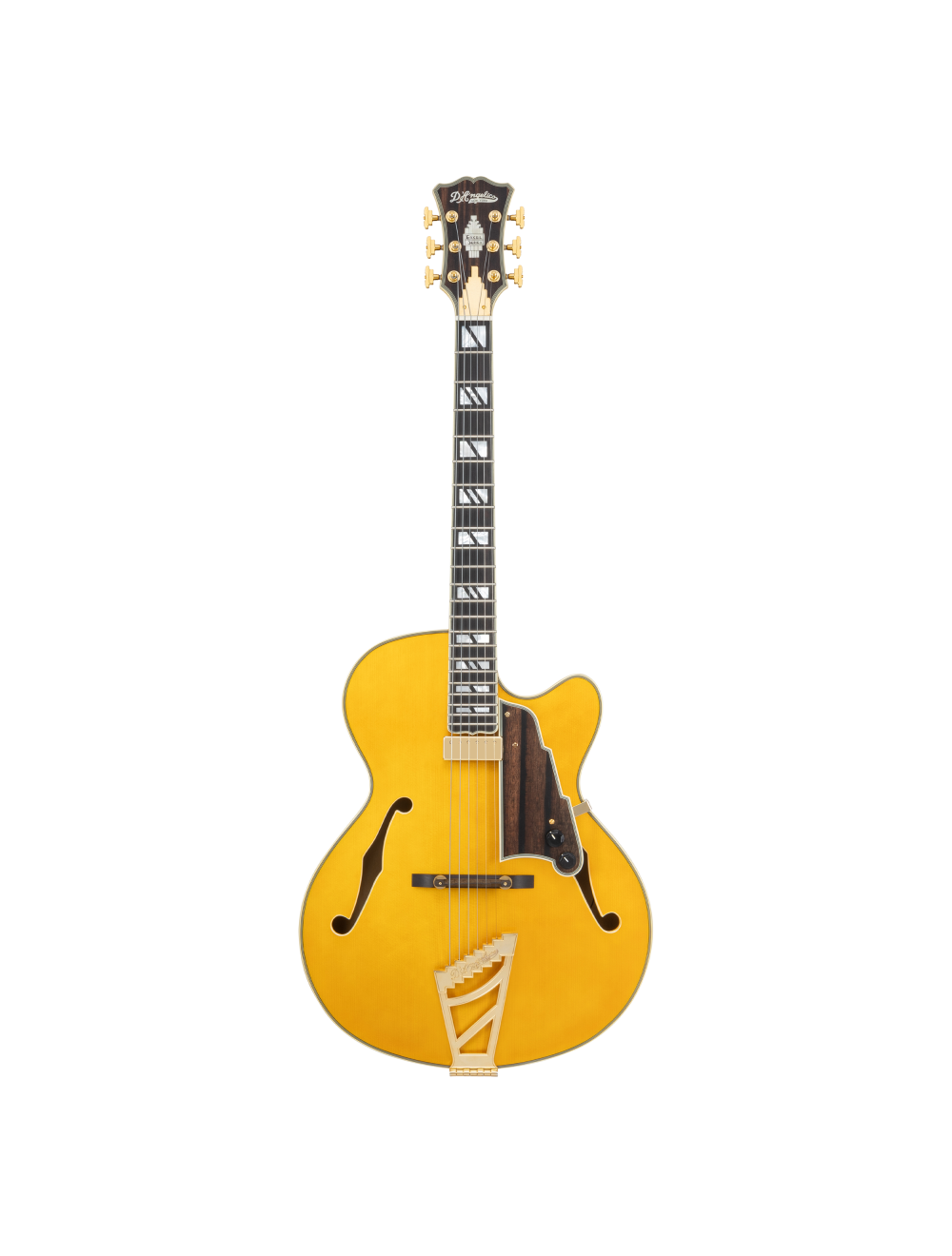 D'Angelico Excel 16 Hollow Body Electric Guitar - Amber - Open Box