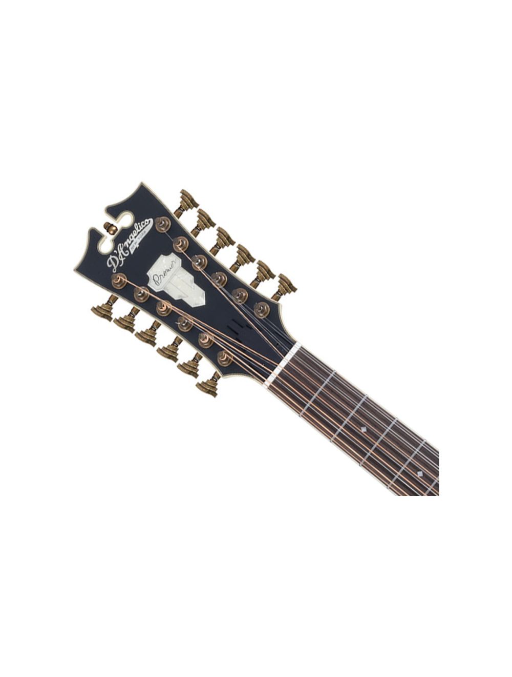 D'Angelico Premier Fulton 12-String A/E Guitar - Caramel Burst