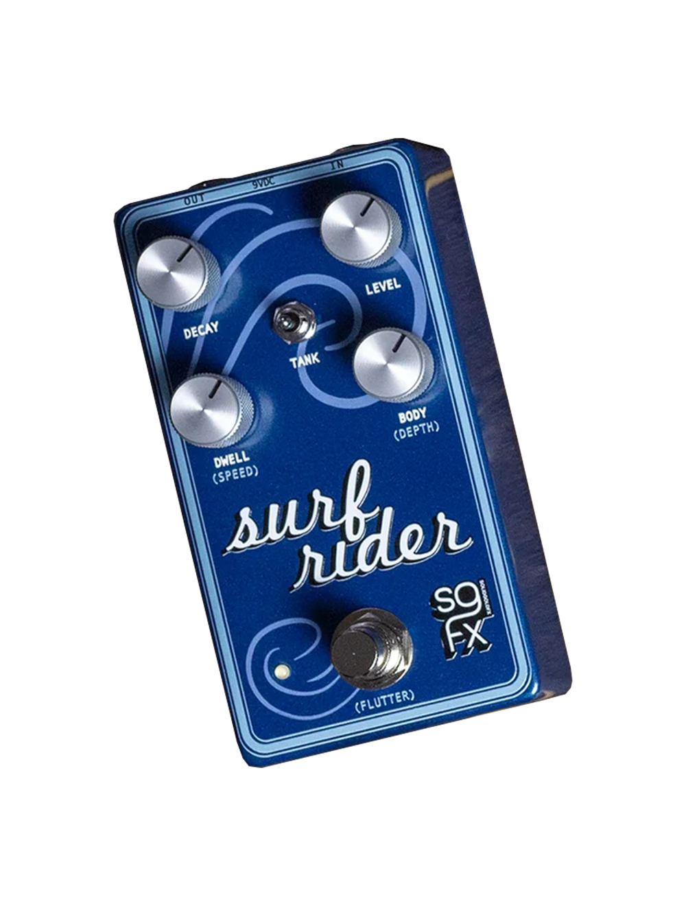 SolidGoldFX Surf Rider IV Spring Reverb Pedal - Open Box