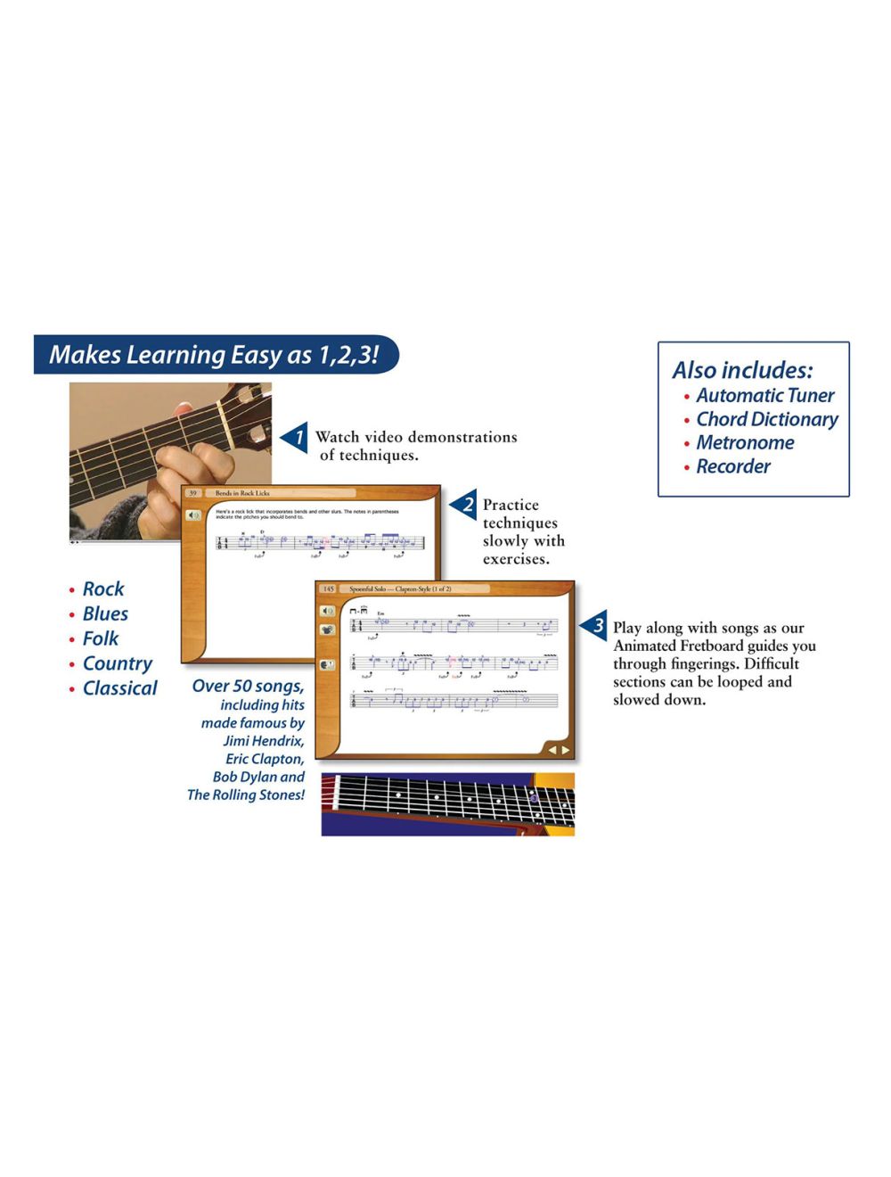 eMedia Intermediate Guitar Method - Macintosh