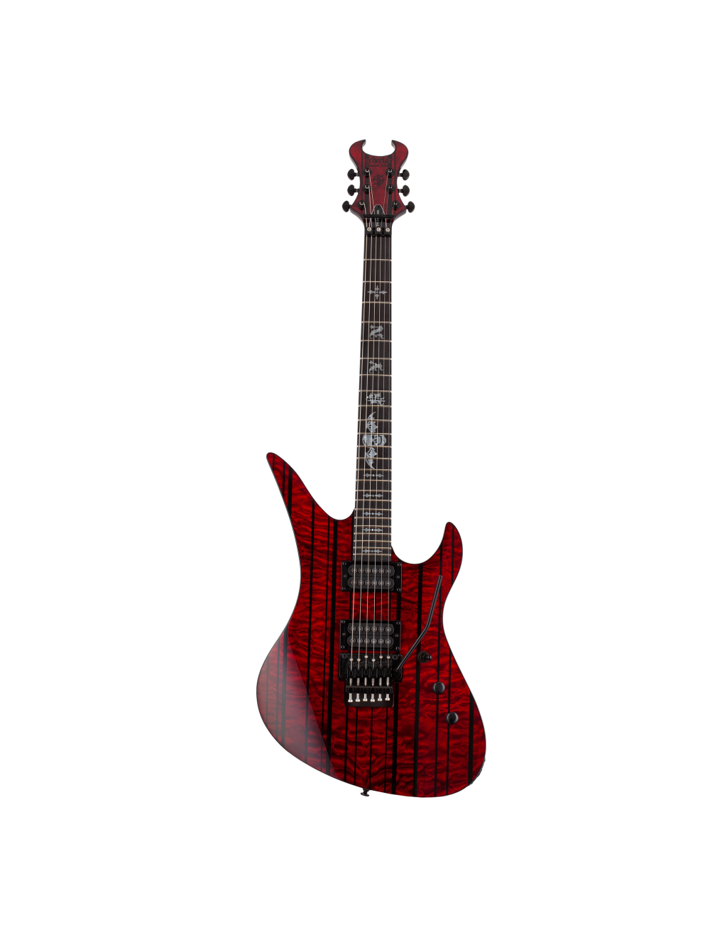 Schecter Synyster Standard Plus Electric Guitar - Transparent Deep Red
