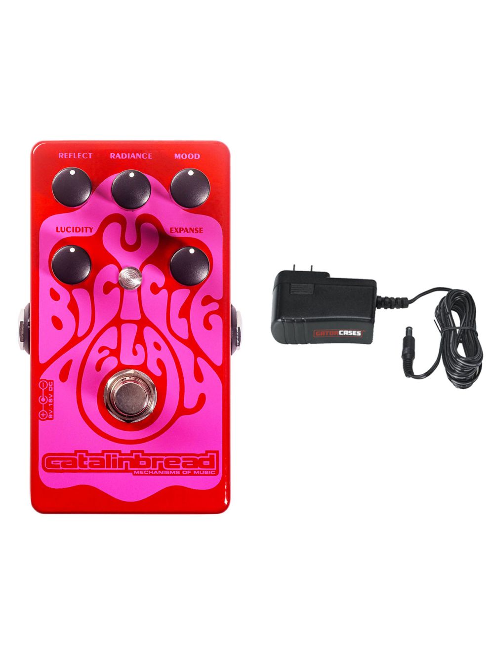 Catalinbread Bicycle Delay + Gator 9V Power Supply Combo