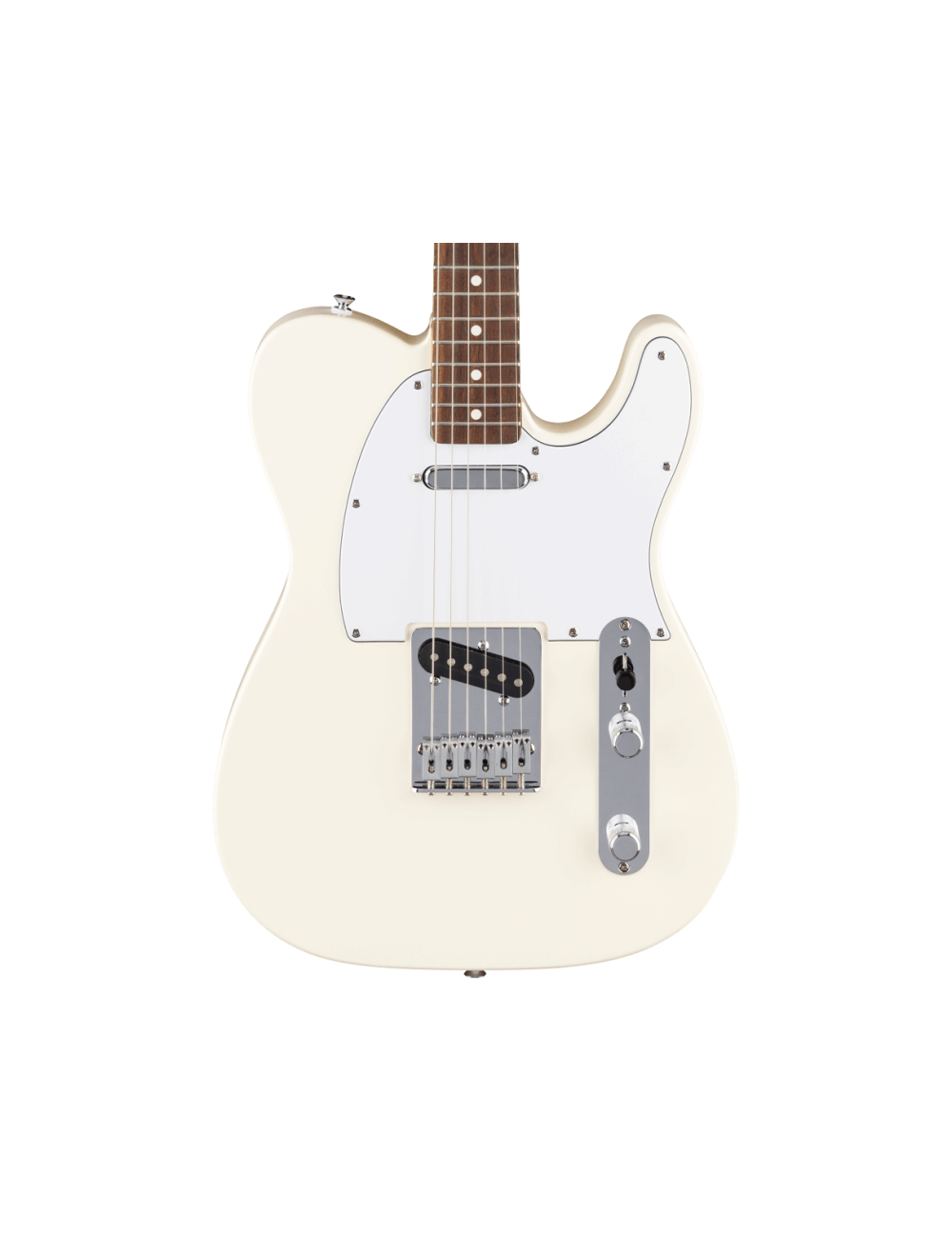 Fender Standard Telecaster Electric Guitar - Olympic White w/Laurel FB