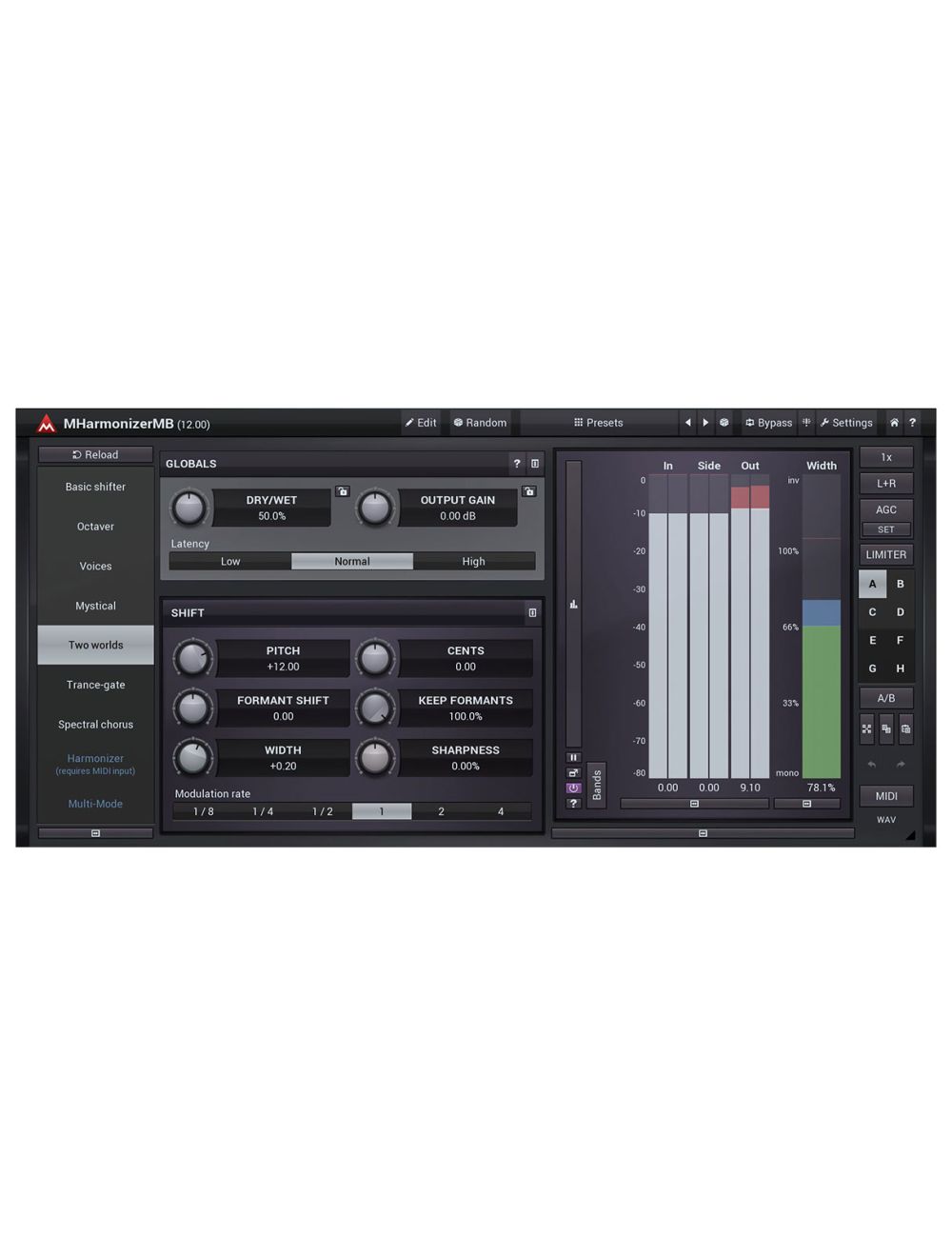 Melda MHarmonizerMB Add Harmonies, Widen/Enhance Recordings