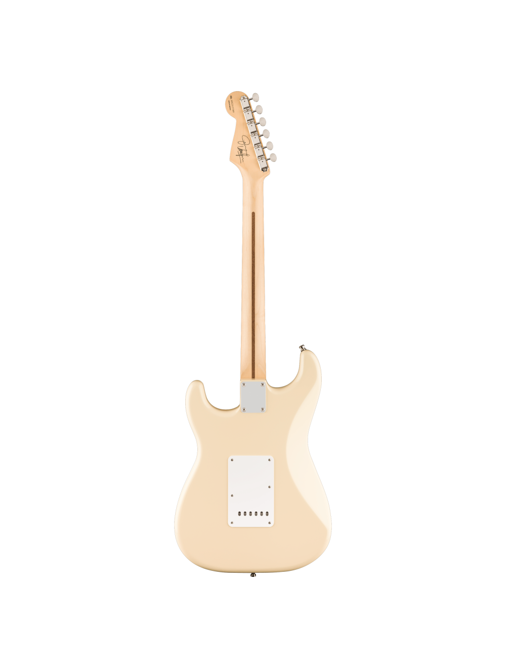 Fender Jimmie Vaughan Tex-Mex Strat - Olympic White w/ Maple Fingerboard