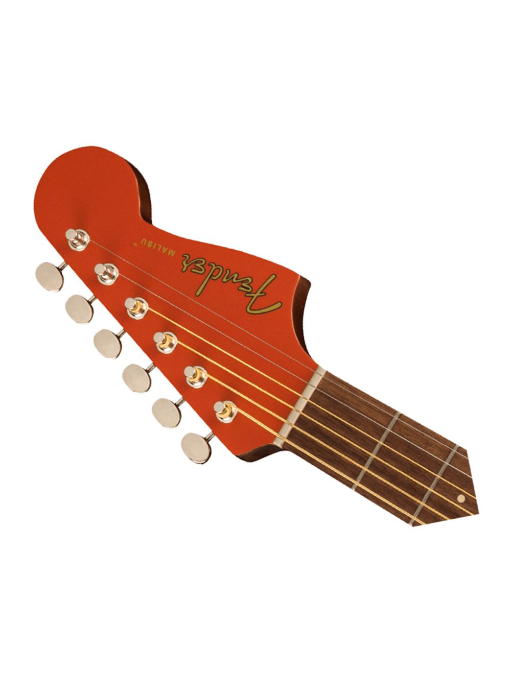 Fender Malibu Player A/E Guitar - Fiesta Red w/ Walnut FB