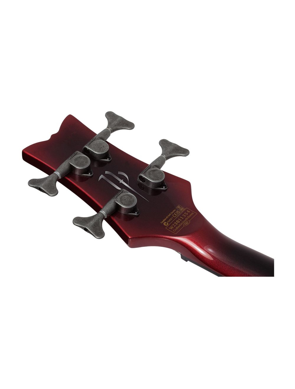 Schecter Nadja Peulen NP-4 Bass Guitar - Red Syren - Open Box