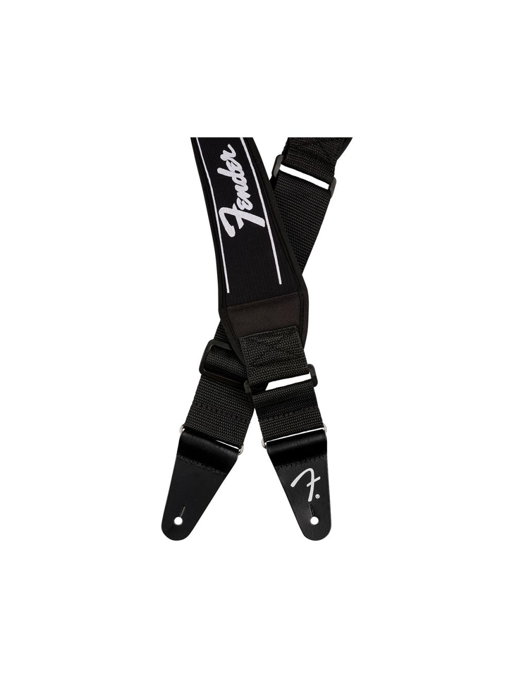 Fender Swell Neoprene Logo Guitar Strap - Running Logo