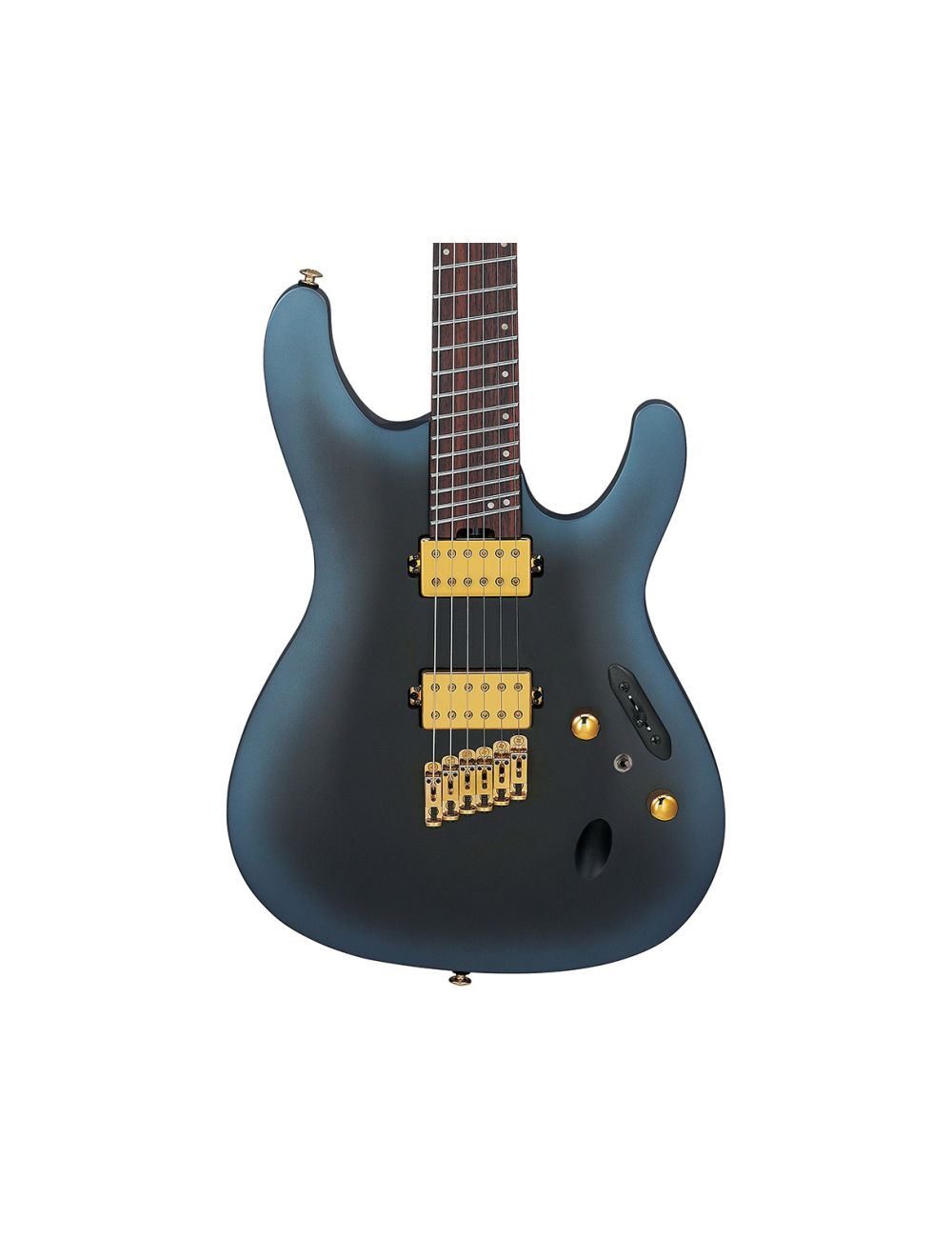 Ibanez SML721MAM S Axe Design Lab Multi-Scale Guitar - Midnight Arctic Ocean
