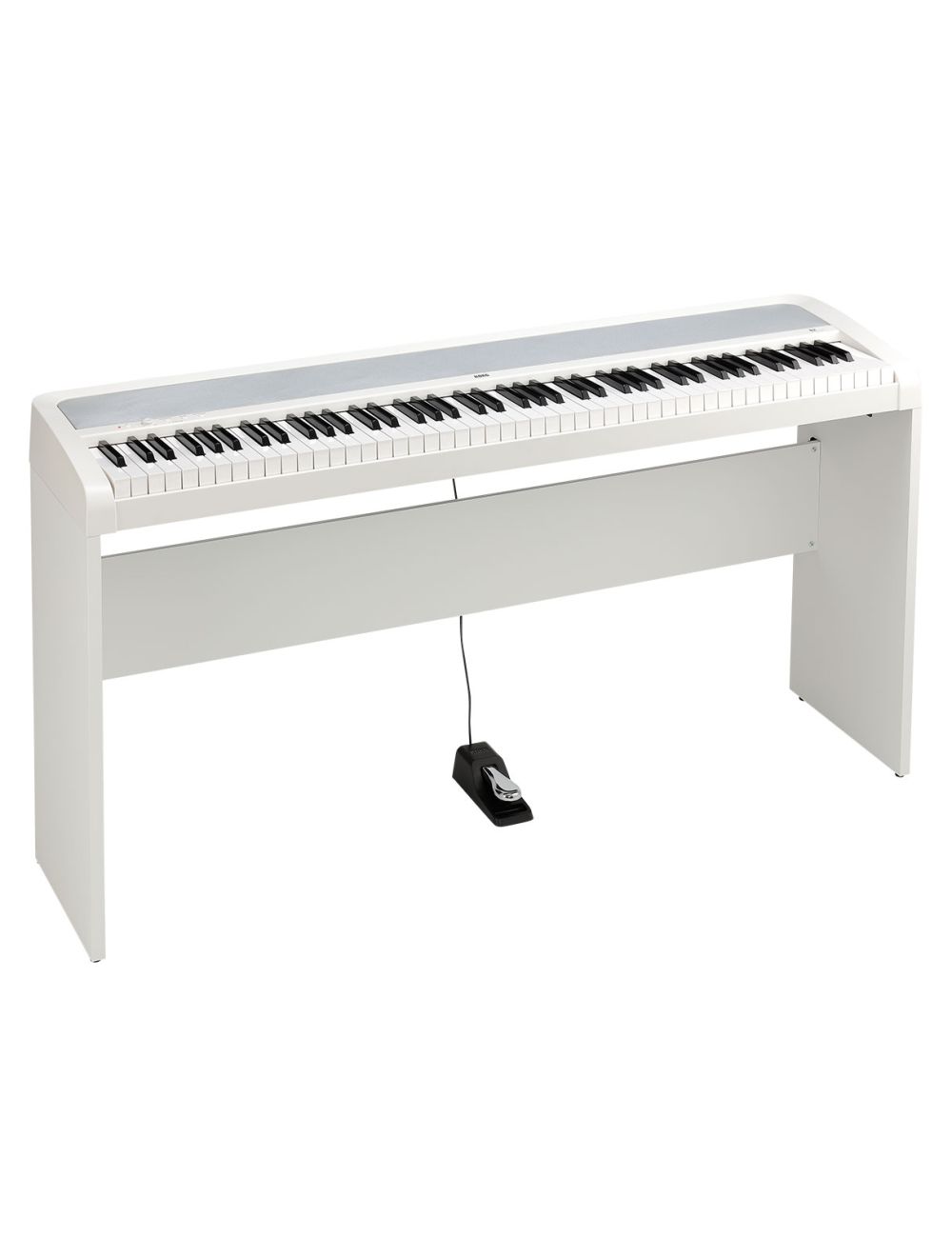 Korg B2WH 88-Key Digital Piano w/ Audio and MIDI USB - White