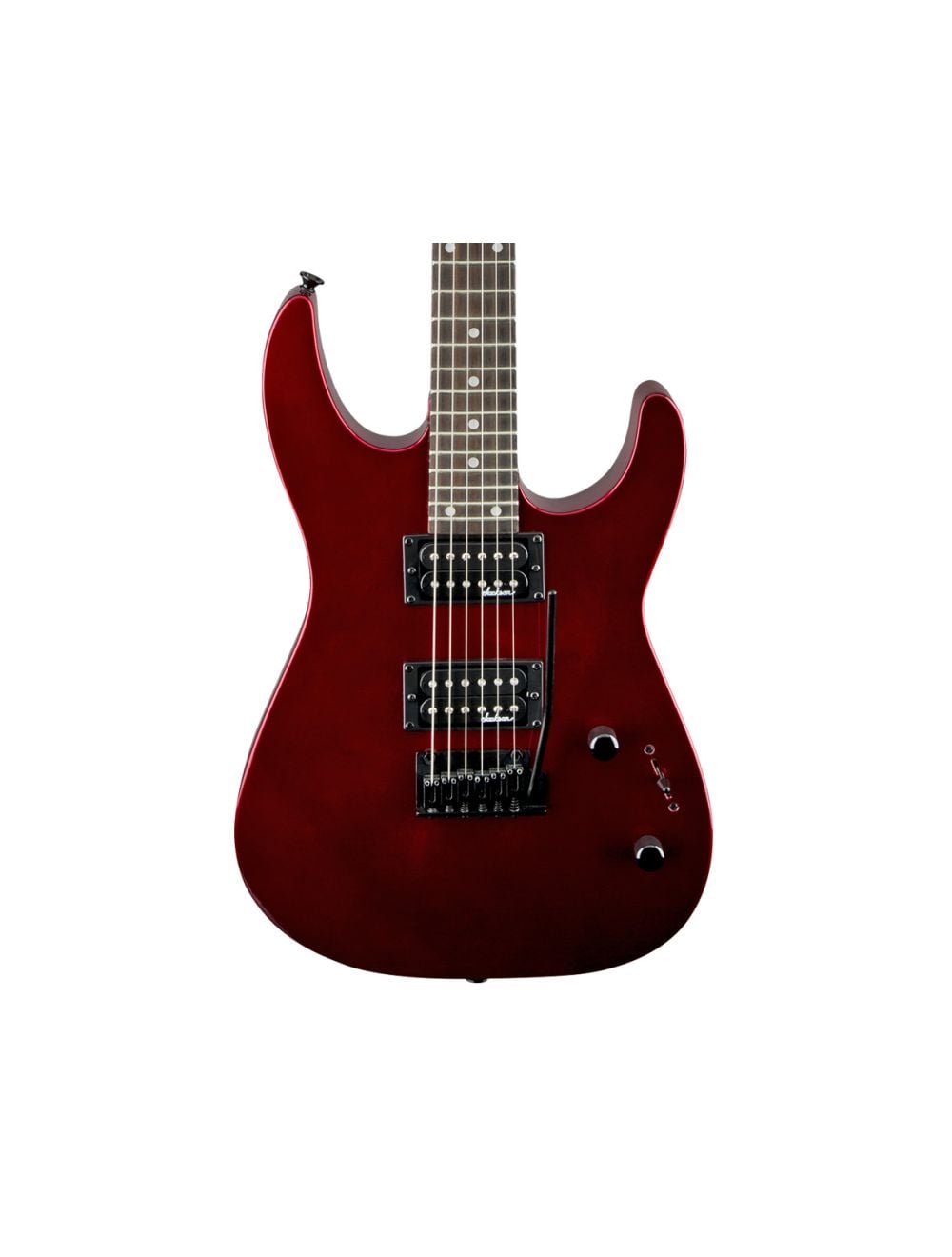 Used Jackson JS Series Dinky JS12 Electric Guitar - Metallic Red w/Amaranth FB